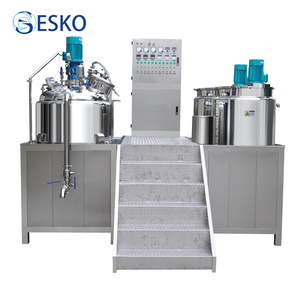 ESKO Elektrikli Isıtmalı Vakumlu Emülsiyon Karıştırma Tankı Sabit Tip Fıstık Ezmesi Sosu Emülgatörü Homojenizatör Vücut Losyonu Karıştırıcısı - Product Image 6