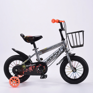 Vélo pour enfants avec cadre en acier durable et roues d'apprentissage pour les trajets quotidiens - Product Image 1
