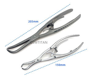 Pince fixe orthopédique autobloquante pince à os pince de maintien <span class=keywords><strong>Instrument</strong></span> de chirurgie orthopédique inoxydable - Product Image 5