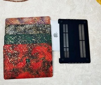 Nouvelle tendance : étui en similicuir PU à motif serpent pour MacBook Pro 14 pouces A2779 A3112
