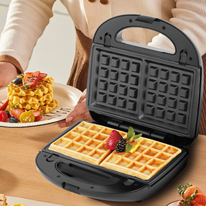 Sonifer SF-6170 Appareil multifonction pour petit-déjeuner, presse à chaud, <span class=keywords><strong>caviar</strong></span>, 5 en 1, mini-appareil à sandwich électrique détachable, kit de gaufrier - Product Image 4
