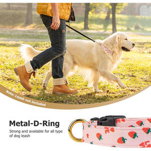 Nuevo <span class=keywords><strong>Collar</strong></span> de mascota con estampado de frutas y verduras, <span class=keywords><strong>Collar</strong></span> de cuello de perro ajustable sin asfixia para arena para perros y gatos - Product Image 3