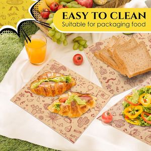 Customized Greaseproof Waterproof PE Coated Eco-Friendly Recyclable <b>Biodegradable</b> Wood Pulp Food Wrapping <b>Paper</b> Single Side - Product Image 5