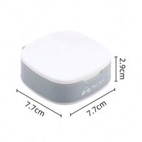 Boîte à pilules portable de conception moderne pour 7 jours, mini organisateur hebdomadaire, logo personnalisé imprimé, matériau plastique