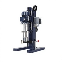 Mélangeur de laboratoire haute vitesse pour polyuréthane et acrylique, machine de dispersion chimique 550W pour matériaux liquides