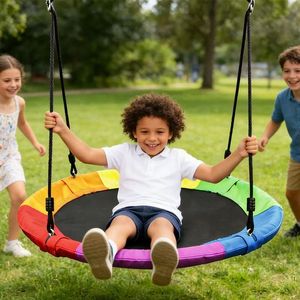 Columpio Infantil Resistente de Aleación de Alta Calidad, Color Personalizado, para Interiores, Exteriores, Jardín, Hogar, <span class=keywords><strong>Juegos</strong></span> Sensoriales, Padres e Hijos - Product Image 3