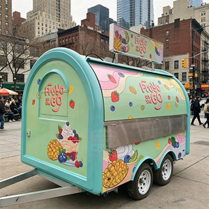 9.8ft Food Van Trailer Food Concession Trailer Juice Concession Trailer Outdoor Restaurant Food Truck Trailer Fully Equipped - Product Image 1