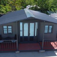 Maison conteneur préfabriquée de luxe moderne, sécurisée, portable, extensible, 20FT 40FT, 2, 3 ou 4 chambres
