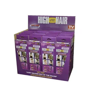 Cajas de embalaje para extensiones de cabello humano, Cajas de Regalo con logotipo personalizado, de cabello virgen, venta al por menor