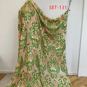 Bộ Quần Áo Somalian Fransanwi Dirac Garbasa Chất Lượng Tốt Nhất Vải Lụa Kim Loại Lurex Vải Lụa - Product Image 4