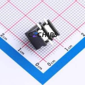 JL212V-SMT-35002BP1 Spring Terminal Block SMD,P=3.5mm Connector ( Construction: 1x2P )( Pitch: 3.5mm )( Color: Black ) - Product Image 2