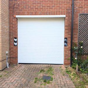 Puerta Enrollable Automática de Aleación de Aluminio de Diseño Moderno OEM, Prevención de Incendios, Garantía de 1 Año, Tamaño Personalizado para Garaje de Villa - Product Image 3