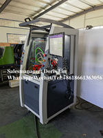 CR1017 Common Rail Tester Implementa todas las funciones de codificación HEUI CR Diesel Inyector de combustible Bomba Banco de prueba de flujo