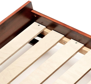 Cadre de lit pour chien en bois massif de style moderne du milieu du siècle - Product Image 1