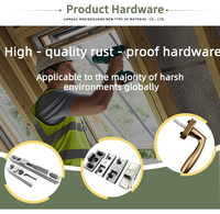 Ventana Abatible Horizontal de Aluminio y Madera de Alta Gama, Ecológica, de 88 mm, con Vidrio Templado para Uso Exterior, PDP OEM