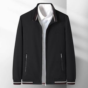 Abrigo de Moda con Cuello Alto para Hombre, Chaqueta Moderna con Cierre de Cremallera, Ropa Casual para Hombres Jóvenes y de Mediana Edad - Product Image 2