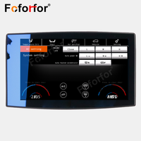 Panneau d'air conditionné pour Audi A8 2005-2011 Écran de contrôle du climatiseur avec bouton de volume