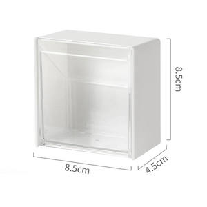 Fábrica de sésamo, venta al por mayor, estante de almacenamiento de artículos diversos montado <span class=keywords><strong>en</strong></span> <span class=keywords><strong>la</strong></span> <span class=keywords><strong>pared</strong></span>, caja de soporte para artículos pequeños, instalación de palos, organizador pequeño <span class=keywords><strong>en</strong></span> <span class=keywords><strong>la</strong></span> <span class=keywords><strong>pared</strong></span> - Product Image 6