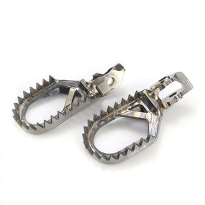 Repose-pieds en titane GR5 série Pro <span class=keywords><strong>2024</strong></span>, 5 mm vers le bas + 10 mm vers l'arrière, mise à niveau ergonomique pour moto tout-terrain <span class=keywords><strong>KTM</strong></span> EXC et course d'<span class=keywords><strong>enduro</strong></span> - Product Image 1