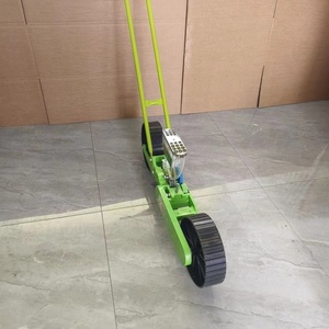 Hướng dẫn sử dụng 2-Row Push-Type Rau seeder nhà trồng củ cải bắp cải cần tây màu xanh lá cây hành tây rau bina Hạt giống rau bina nông nghiệp trang trại - Product Image 1
