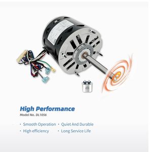 송풍기 팬 모터 1/2 HP 1075 RPM 3 속도 <span class=keywords><strong>115</strong></span> <span class=keywords><strong>V</strong></span> 호환 A.O. 스미스 1056 파시오 D701 엠브라코 E205 GE 3587 마라톤 X004 - Product Image 3