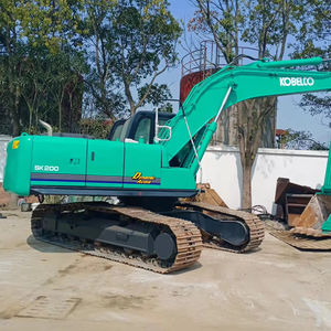 Kobelco มือสองเครื่องขุดตีนตะขาบ SK200 20ตันชั่วโมงทำงานสั้น SK210LC สภาพดี - Product Image 1