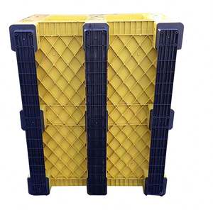 1200*1000*760mm büyük toplu yüksek kapasiteli ağır hizmet tipi palet kutusu plastik çin ucuz fiyat palet rafı meyve kutusu - Product Image 4