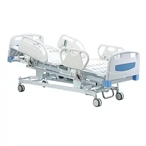 Icu electrical hospital bed with cpr function hospital cardiac bed