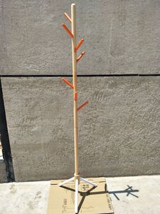 Appendiabiti Moderno in Legno con 8 Ganci Autoportante <span class=keywords><strong>per</strong></span> Cappotti <span class=keywords><strong>Gonne</strong></span> Borse Hotel Sala da Pranzo - Product Image 4