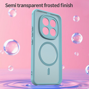 เคสแม่เหล็กแบบฝ้าสำหรับ Xiaomi Redmi Note 15 Pro Plus 5G Note 15 <span class=keywords><strong>4G</strong></span> ป้องกันการตกกระแทก ป้องกันแรงกระแทก ฝาหลัง<span class=keywords><strong>โทรศัพท์</strong></span>แบบโปร่งแสง - Product Image 4