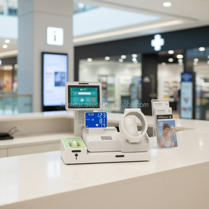 Estación de Trabajo Médica Portátil de Escritorio Huasheng, Kiosco de Autoservicio para Chequeos Médicos con Evaluación por IA, HS-S05 - Product Image 6