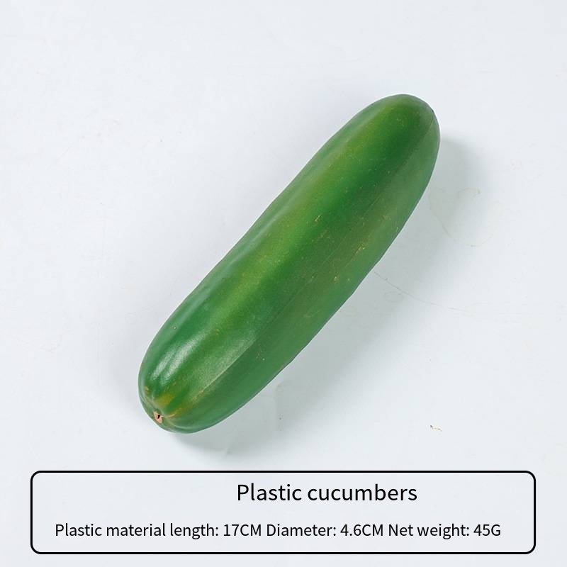 Plastic cucumber