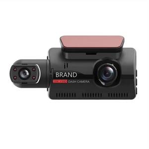 Full Color 1080P IPS Dash Cam Universal Three-Lens DVR with 1-Year Warranty <b>Car</b> Video Recorder - Product Image 1