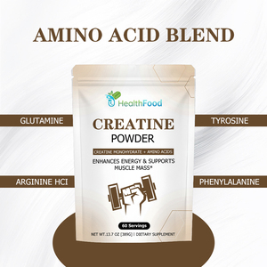 Creatina en Polvo OEM ODM, Monohidrato de Creatina, Aminoácidos, Aumenta la Energía, Apoya la Masa Muscular, Suplemento Vegano - Product Image 4