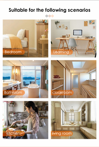 Mini <span class=keywords><strong>climatiseur</strong></span> <span class=keywords><strong>mural</strong></span> portable 2025 avec élément chauffant PTC, prise EU, pour petites pièces - pour chambres, bureaux, maisons - Product Image 6