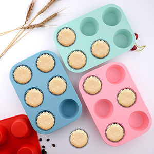 Moldes de Silicona Antiadherentes y Ecológicos para Hornear en Casa, Moldes para Cupcakes y <span class=keywords><strong>Muffins</strong></span> Reutilizables y Personalizables - Product Image 1