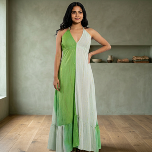 Robes pour femmes, mode féminine, robe en rayonne lurex en gros, robes maxi bohèmes d'Inde, vestidos elegantes, boutique en ligne - Product Image 3