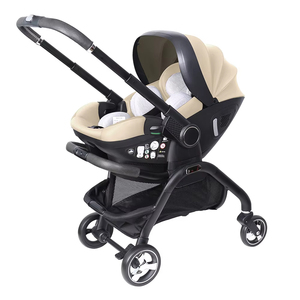 2025 stile europeo neonato grazioso 3 <span class=keywords><strong>in</strong></span> 1 passeggino con seggiolino <span class=keywords><strong>auto</strong></span> pieghevole passeggino da viaggio leggero Kidilo passeggino - Product Image 1