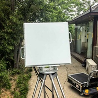 Radar de surveillance à basse altitude AESA 2D 15 km 360° °   Détection de drones pour les infrastructures critiques Facile à installer Pratique à transporter