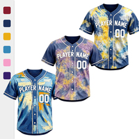 Maillot de baseball personnalisé imprimé avec peinture à l'huile, nom et numéro de l'équipe, chemise de sport pour homme, tenue de match