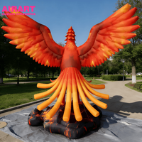 Nouveaux animaux gonflables géants de phénix - Jouet animal en ballon de phénix et décoration de ballon animal pour les défilés et les fêtes