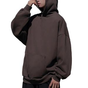 Sudadera Extra Grande de Alta Calidad para Hombre con Bolsillos de Nuevo Diseño, Venta al por Mayor OEM, Logotipo Personalizado, Ropa Urbana para la Temporada de Primavera - Product Image 3