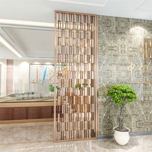 LL70 Customized Stainless Steel Screen Partition 304 Laser Cut Translucent Movable <b>Room</b> <b>Divider</b> Waterproof Handcrafted - Product Image 3