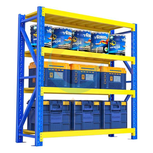 Công nghiệp lưu trữ hệ thống kho trung bình 500kg mỗi tầng ngăn xếp kệ và kệ cho kho bãi & quản lý hàng tồn kho - Product Image 1