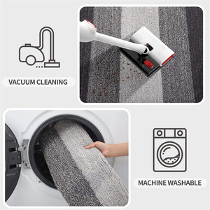 Alfombras de baño de microfibra absorbentes suaves y cómodas, alfombra de baño impermeable, alfombrilla de ducha lavable antideslizante - Product Image 5