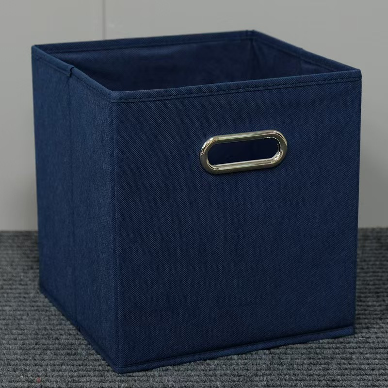 Metal Handle Foldable Cloth Storage Box
