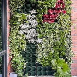 Mur végétal vertical pour la décoration de la maison, jardinière murale à arrosage automatique pour l'intérieur et l'extérieur - Product Image 6