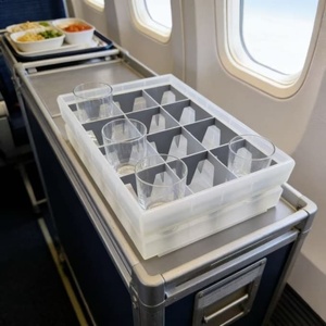 Sun Sing B067 - Organizador de Cabina para Avión, de Plástico Resistente, Color Original, con Cajón de Almacenamiento, Diseño Reforzado - Product Image 3