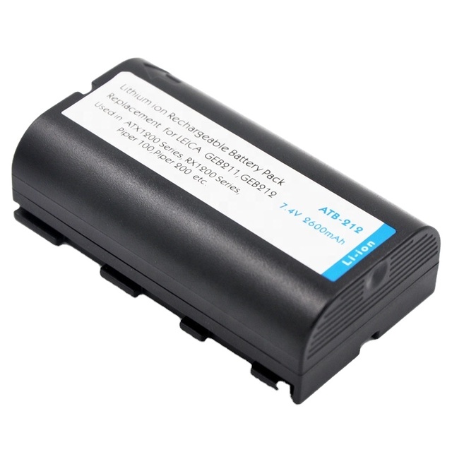 GEB211 GEB212 GEB90 Replacement Battery for Lei Ca Survey Equipment ATX1200 GPS1200 GRX1200 Piper 100 Piper 200 RX1200