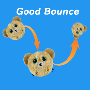 Peluş oyuncak doldurulmuş hayvanlar sıçrama topu yumuşak ve dayanıklı oyuncaklar çocuklar ve evcil hayvanlar için - Product Image 2